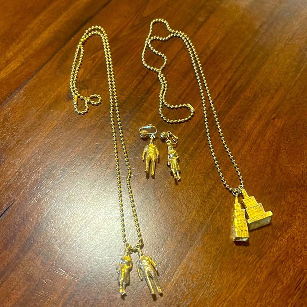 Vintage DKNY Donna Karan Necklaces and Earrings